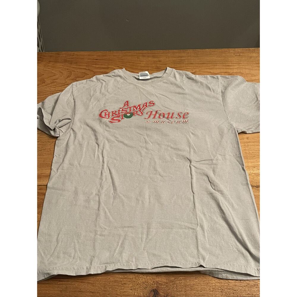 A Christmas Story House & Museum Cleveland OH, Gray Shirt Large